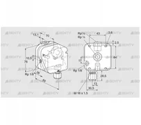 DG 150UG-4K2 (84447031) Датчик-реле давления газа Kromschroder