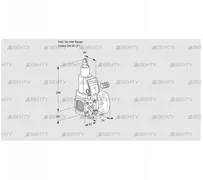 VAS3-/50F/LKGR (88028619) Газовый клапан Kromschroder