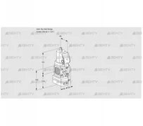 VAG2T-/40N/NQSRAA (88032911) Газовый клапан с регулятором соотношения Kromschroder