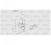 VAD115R/NW-100B (88020602) Газовый клапан с регулятором давления Kromschroder