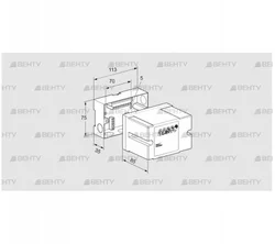 TC 410-10NZ (84765841) Автомат контроля герметичности Kromschroder