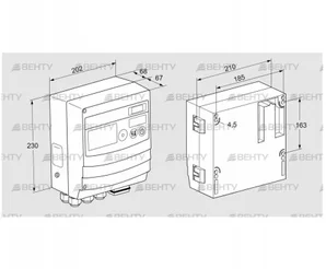 BCU460W8P6C0D0000K1E0-/LM400WF3O0E0- (88680190) Блок управления горением Kromschroder