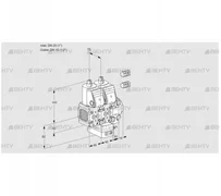 VCH1E25R/15R05FNHEVWR3/PPPP/PPPP (88102535) Клапан с регулятором расхода Kromschroder