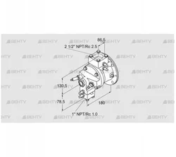 TJ28.0050-A1AMATPF3D6FSB0 (85401373) Газовая горелка Kromschroder