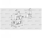 VCS665F05NLQR3E/PPB-/PPB- (88206560) Сдвоенный газовый клапан Kromschroder