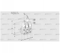 VCS2E40R/40R05NLWGR3/PPPP/PPPP (88100051) Сдвоенный газовый клапан Kromschroder