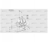 VCH3E50R/50F05NHEVWR3/PPPP/PPPP (88106300) Клапан с регулятором расхода Kromschroder