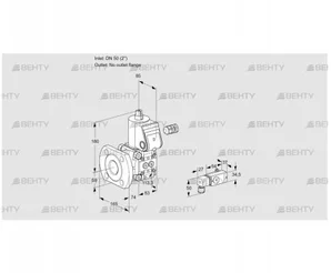 VAS350/-F/NW (88008786) Газовый клапан Kromschroder