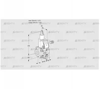 VAS340R/LK (88000091) Газовый клапан Kromschroder