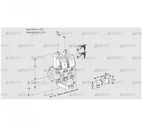 VCV2E40R/40R05NVKWR6/3-PP/PPPP (88105717) Клапан с регулятором соотношения Kromschroder