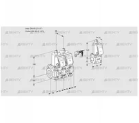 VCS3E65R/65R05NNQR/PPPP/PPBS (88106978) Сдвоенный газовый клапан Kromschroder