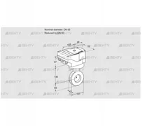 IBAF65/50Z05/20-30W3E (88303799) Дроссельная заслонка Kromschroder