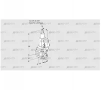 VAS1T20/-N/LQSR (88032524) Газовый клапан Kromschroder