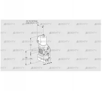 VAD2T-/40N/NQGL-25A (88033092) Газовый клапан с регулятором давления Kromschroder