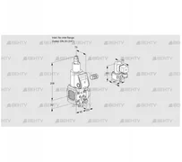 VAS1-/20R/LQ (88003693) Газовый клапан Kromschroder