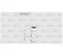 BVGF40/25Z05 (88300015) Дроссельная заслонка Kromschroder