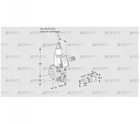 VAS120/-R/LW (88012554) Газовый клапан Kromschroder