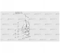 VAG2T40N/NQSRAN (88031156) Газовый клапан с регулятором соотношения Kromschroder