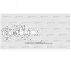 BIC 80HLR-0/35-(56)D (84199063) Газовая горелка Kromschroder