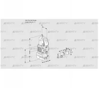 VAD1-/25R/NW-25A (88033557) Газовый клапан с регулятором давления Kromschroder