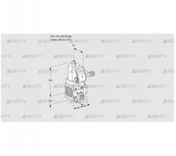 VAS1-/20R/NWSR (88033537) Газовый клапан Kromschroder