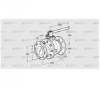 AKT 150F160G1 (03152318) Запорный кран Kromschroder