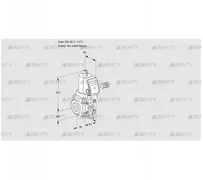 VAS340/-R/NWGR (88031693) Газовый клапан Kromschroder