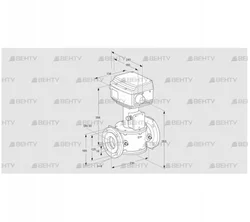 RVS 50/KF05W30E-3 (86060280) Регулирующий клапан Kromschroder