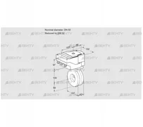 IBA50/32Z05/20-15W3E (88301583) Дроссельная заслонка Kromschroder