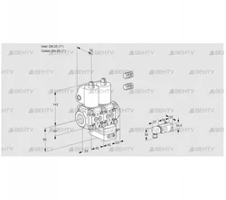 VCD1E25R/25R05ND-50WL3/PPPP/2--3 (88104505) Регулятор давления Kromschroder