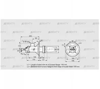 BICA 65HM-100/135-(72)D (84022026) Газовая горелка Kromschroder