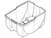 Нижняя часть ящика Piusibox, R16218000