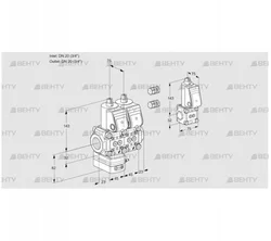 VCD1E20R/20R05D-25NQR3/PPPP/PPZS (88105423) Регулятор давления Kromschroder