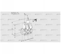 VCS2E32R/32R05NLWR/PPPP/PPPP (88101125) Сдвоенный газовый клапан Kromschroder