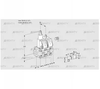 VCS3E65R/65R05LNWR/2--3/PPPP (88104661) Сдвоенный газовый клапан Kromschroder