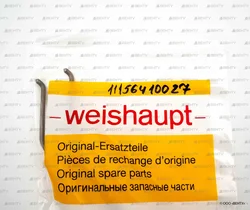 Электрод поджига Weishaupt 177 мм, правый, 11156410027