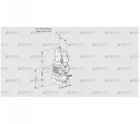 VAG1T-/20N/NWGRAK (88034599) Газовый клапан с регулятором соотношения Kromschroder