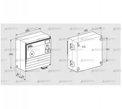 BCU465T-10/2LW8-D2OB1/1 (88612471) Блок управления горением Kromschroder