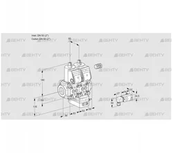 VCD3E50R/50R05ND-100WR/2--3/PPPP (88103851) Регулятор давления Kromschroder