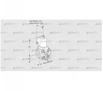 VAS3T65N/NKSL (88013045) Газовый клапан Kromschroder