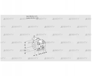 VFC365/65R05-40MMPP (88302641) Регулирующий клапан Kromschroder