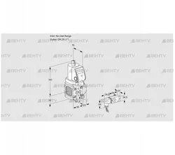 VAS1T-/25N/NQSR (88027663) Газовый клапан Kromschroder