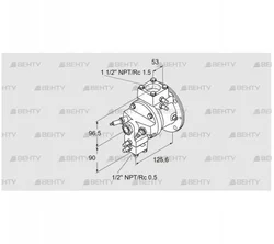 TJ28.0025-A1AMATNA9D2FSN0 (85401272) Газовая горелка Kromschroder