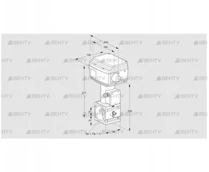 RVS 2/XML10W30S1-3 (86060021) Регулирующий клапан Kromschroder