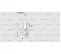 VAS120/-R/NQGR (88032264) Газовый клапан Kromschroder