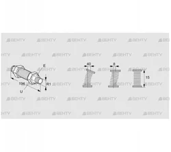 EKO 25RA (03262045) Газовый компенсатор Kromschroder