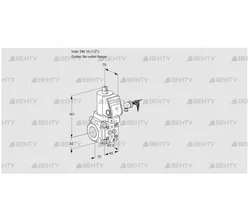 VAS115/-R/NWGR (88003666) Газовый клапан Kromschroder