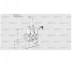 VCG2E25R/40R05NGNWR/PPPP/PPPP (88103840) Клапан с регулятором соотношения Kromschroder