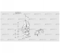 VAD1T25N/NQSR-100A (88020759) Газовый клапан с регулятором давления Kromschroder