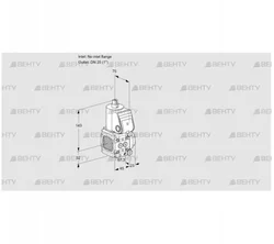 VAS1T-/25N/NQ (88004537) Газовый клапан Kromschroder